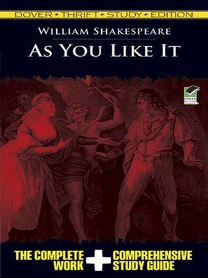 cover image of As You Like It Thrift Study Edition